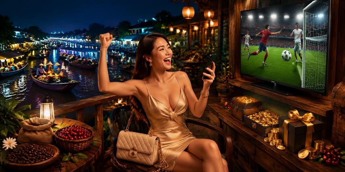 Người dùng sử dụng dịch vụ casino trực tuyến tại quán cà phê Cần Thơ